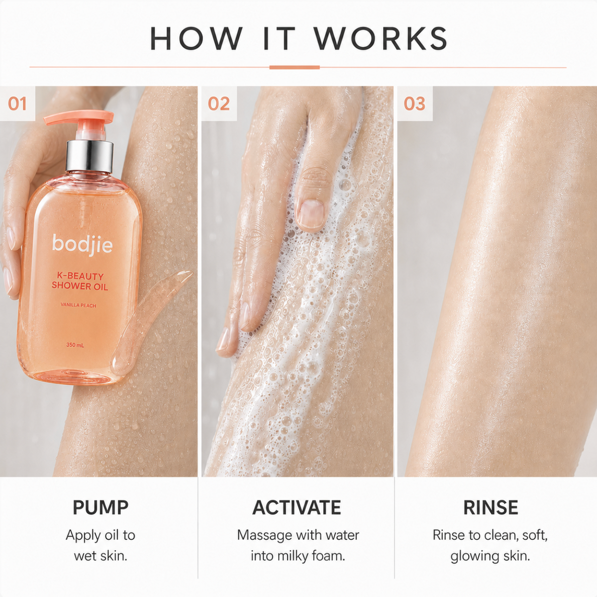 K-Beauty Shower Oil